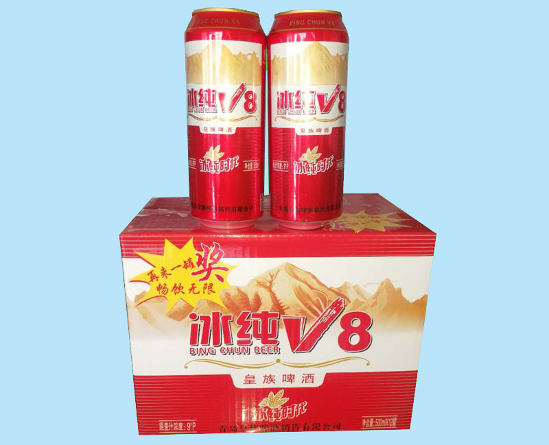 皇族冰純V8罐裝 500ml